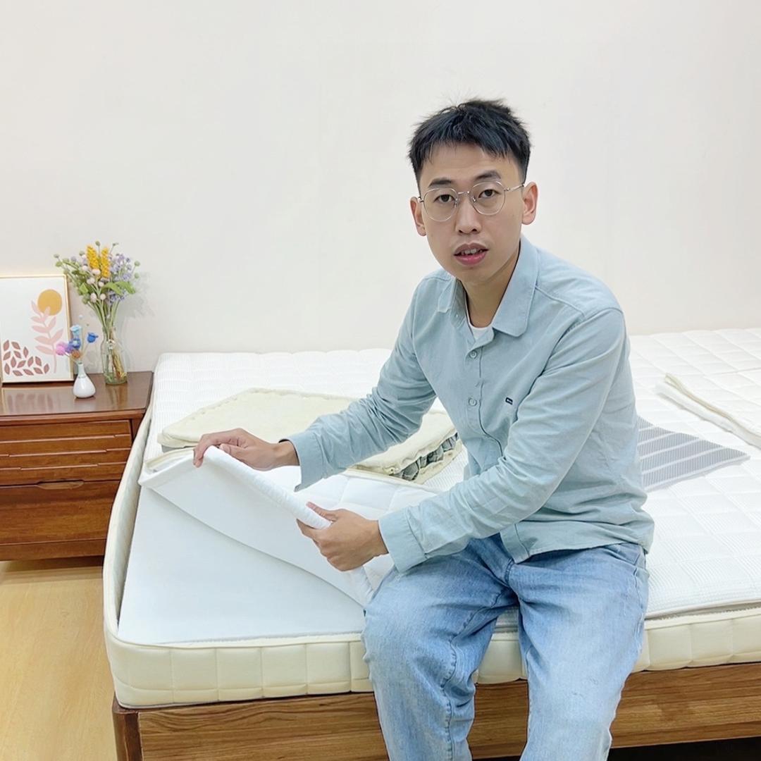 景明薄弹簧床垫