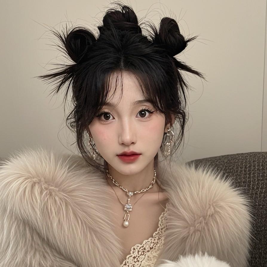 黑白格子连衣