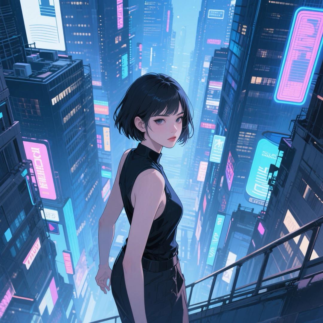 高跟鞋碾月光