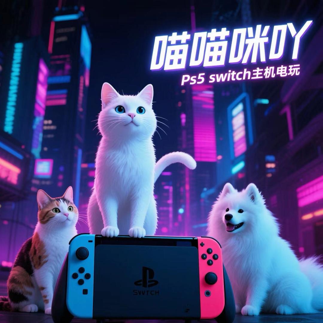 喵喵咪吖ps5 switch主机电玩