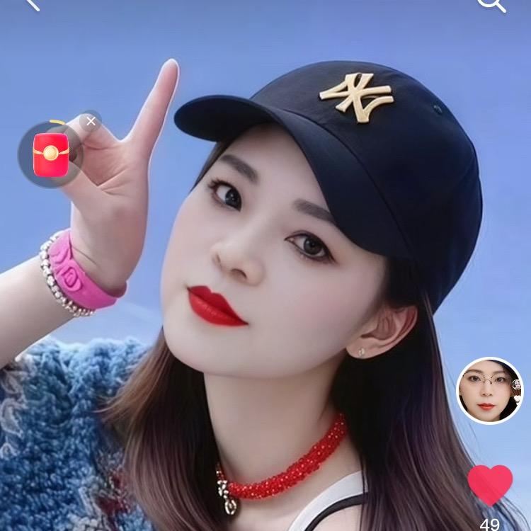 一笑嫣然
