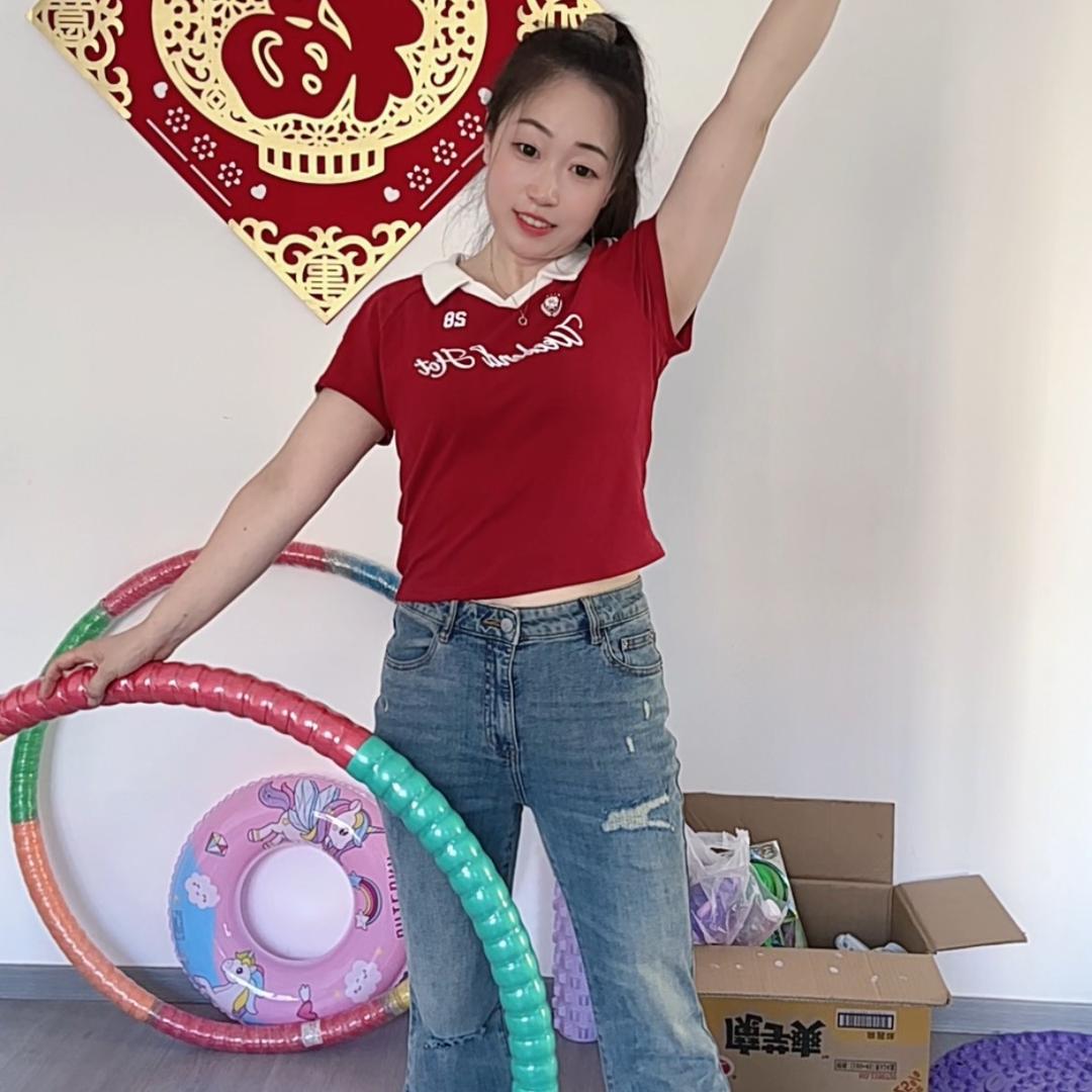 小玲姐呼啦圈健身（产后甩走34巾）