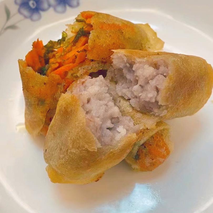 卖芋卷的小姐姐