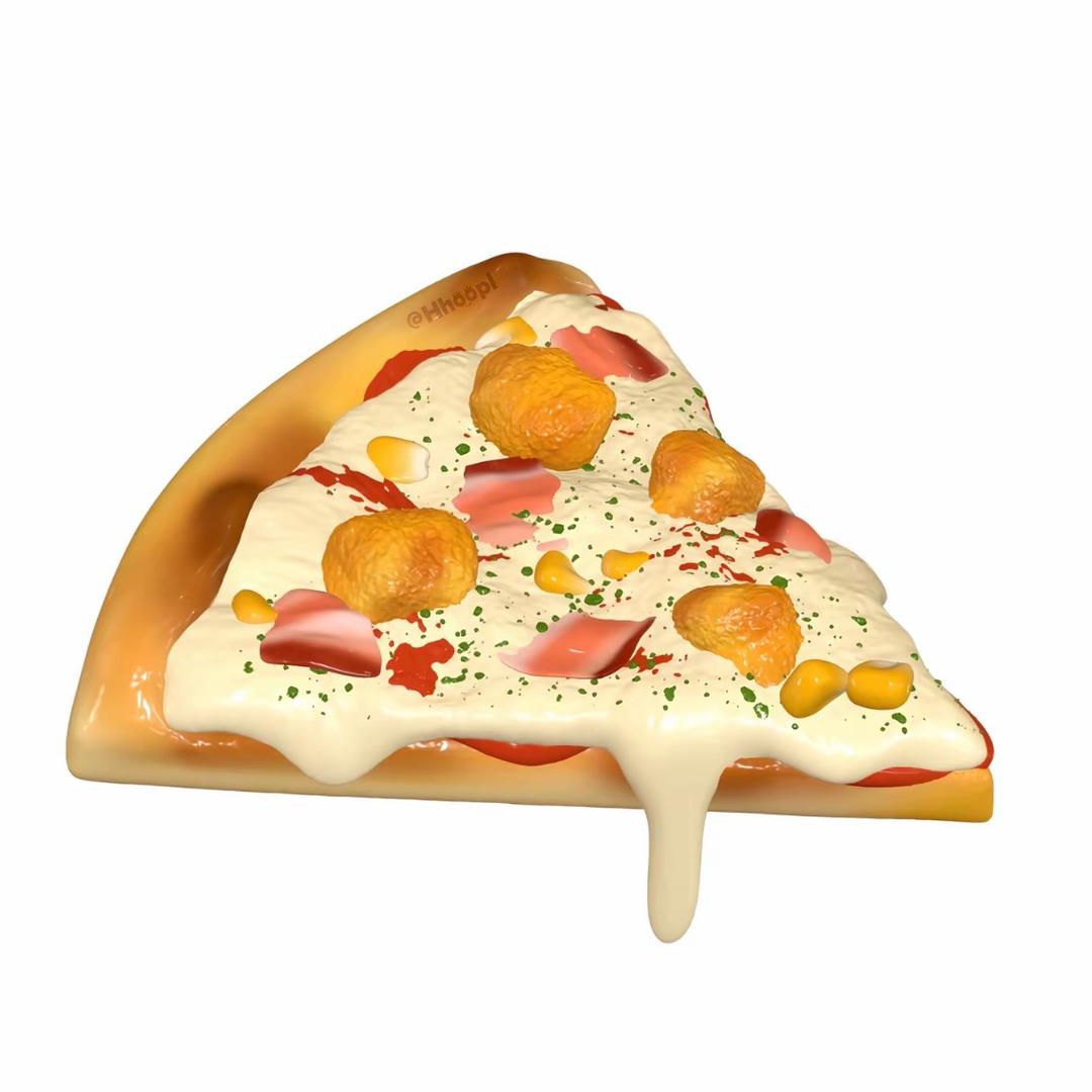 芝士榴莲菠菠披萨