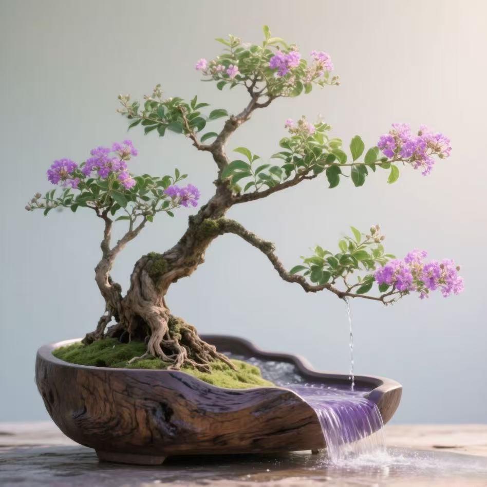 七月花卉盆景