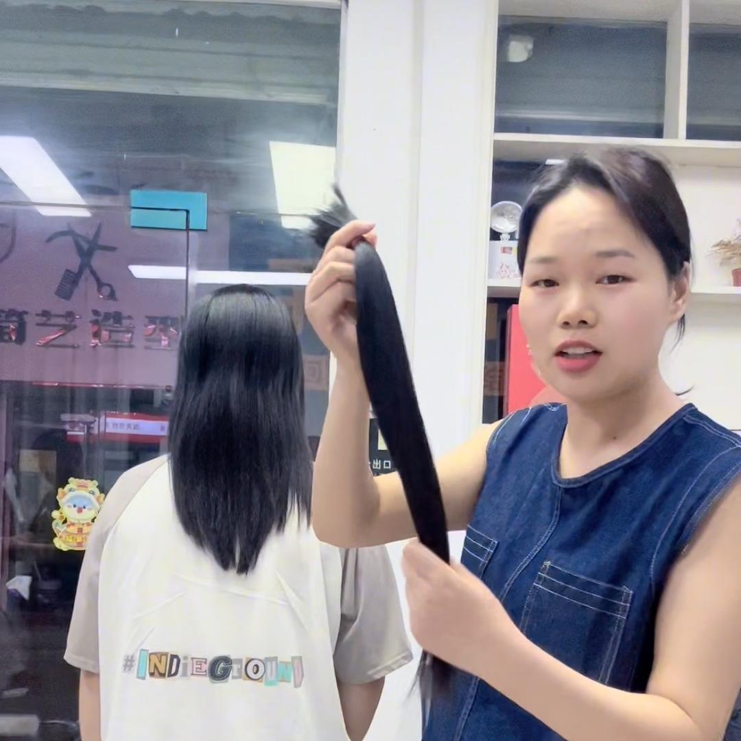 收长头发 -伊川 燕燕