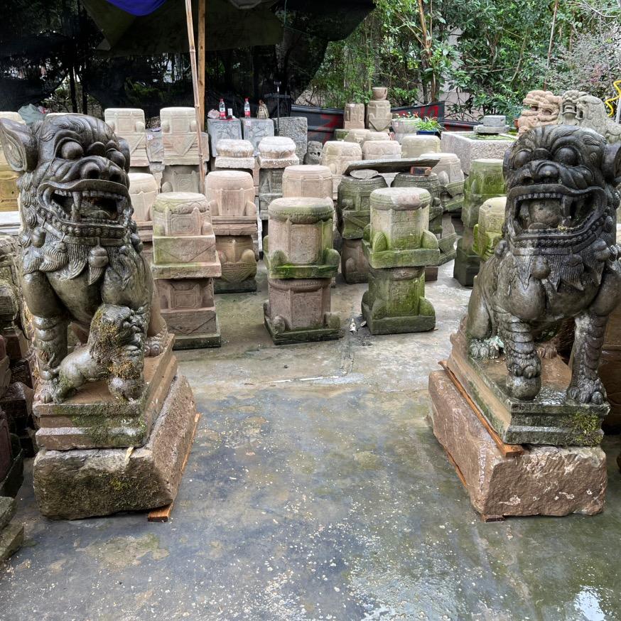 旺苍县石韵老石雕工艺品