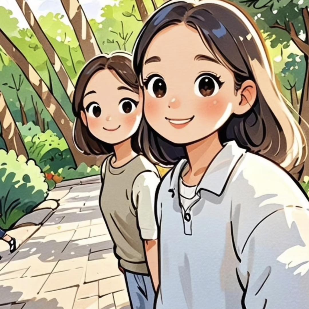 两只小摊、（车轮饼）