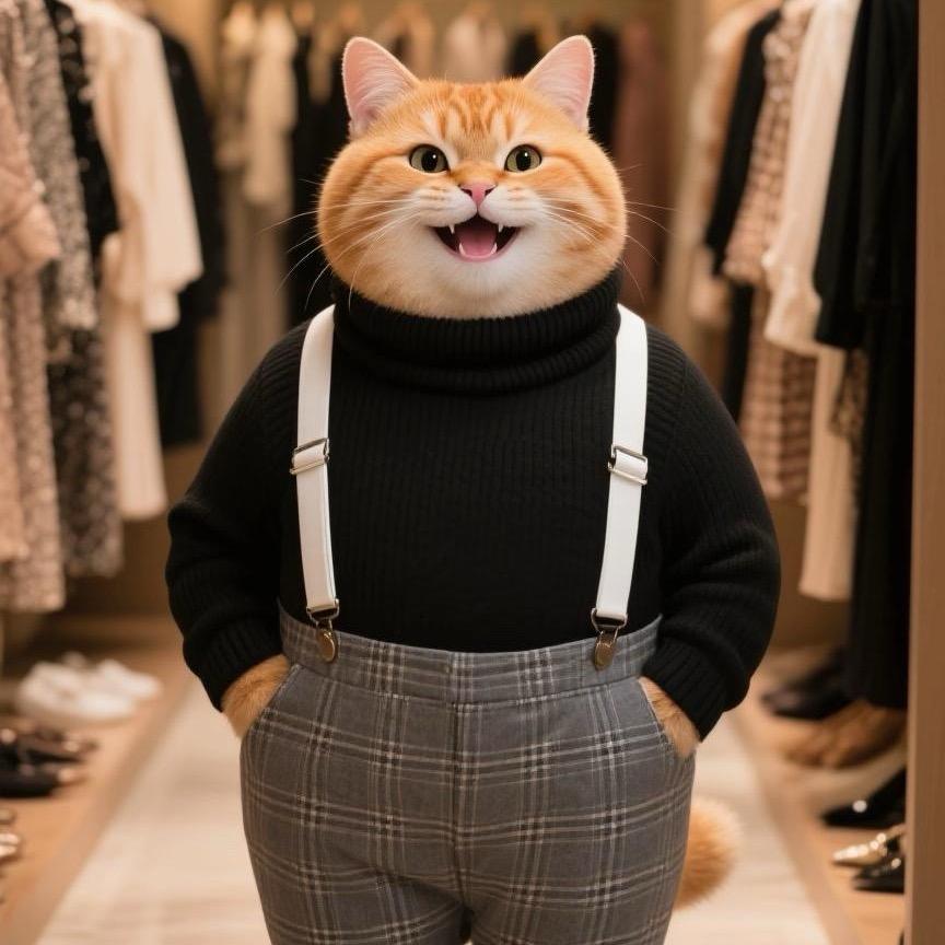 橘猫爱做饭