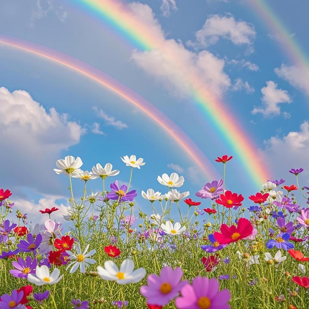 彩虹来了🌈