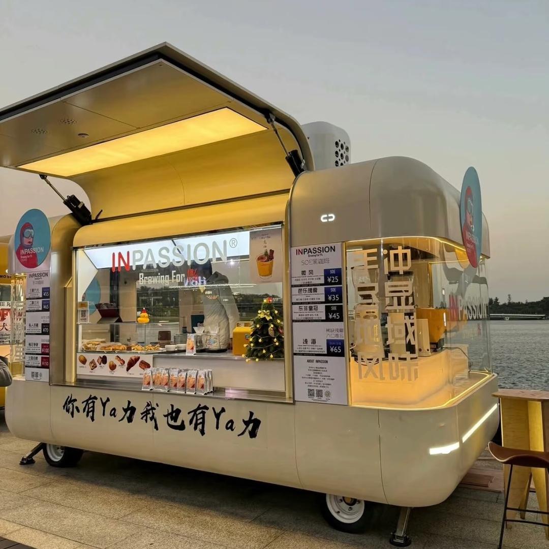 流动电动餐车小吃车