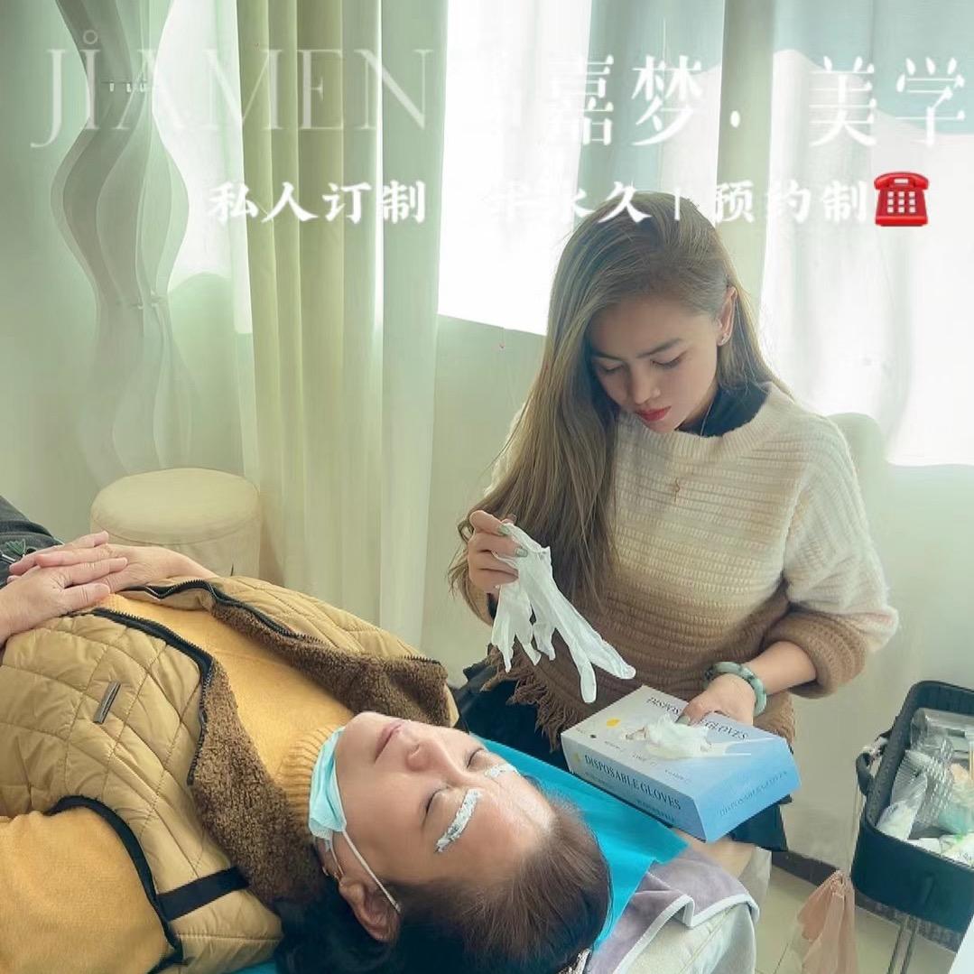 玉林纹眉嘉梦·美学「高级纹绣招学员」