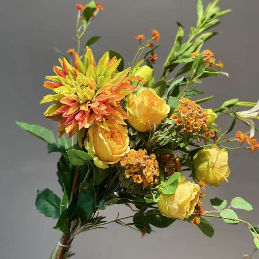 ME仿真花 婚礼堂花艺软装