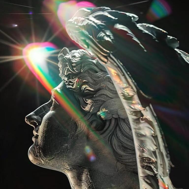 对方正在长头发