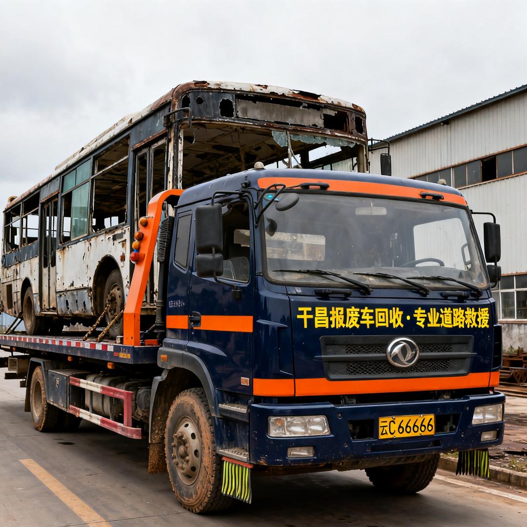 昭通干昌报废车回收道路救援