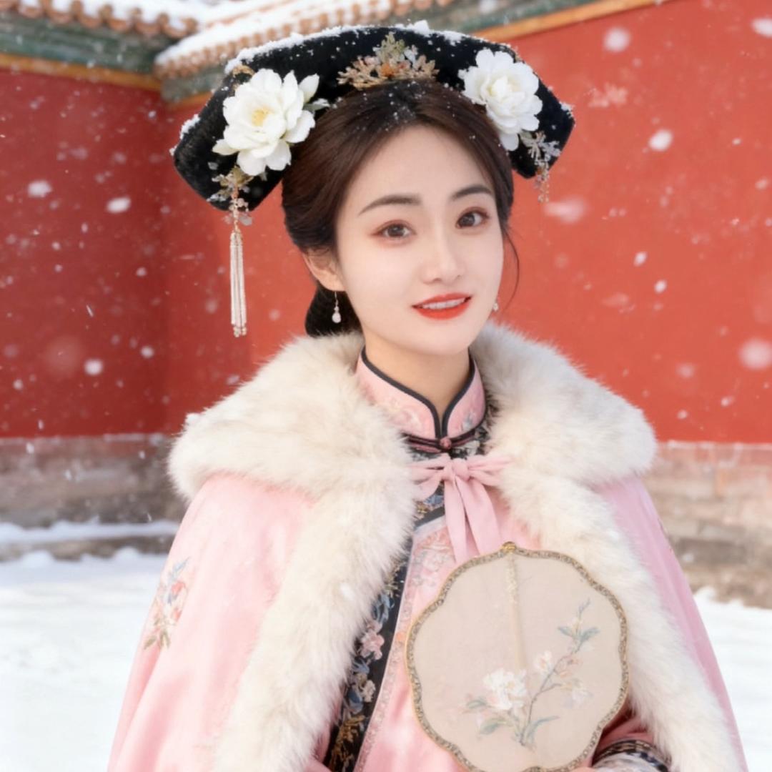 静格格（手工刺绣布鞋）