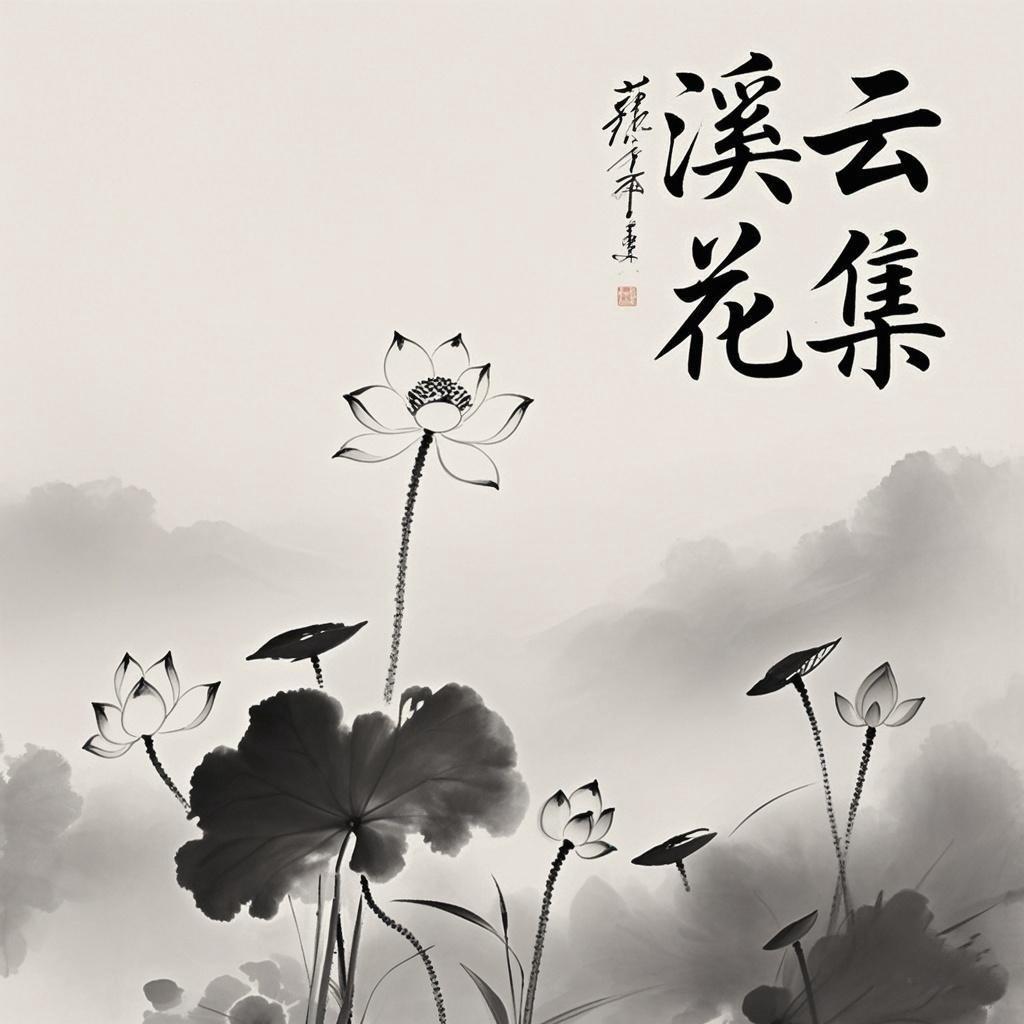 溪云花集