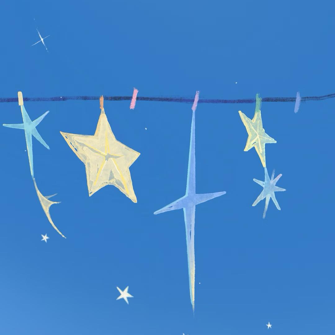 鱼被海风吹走了