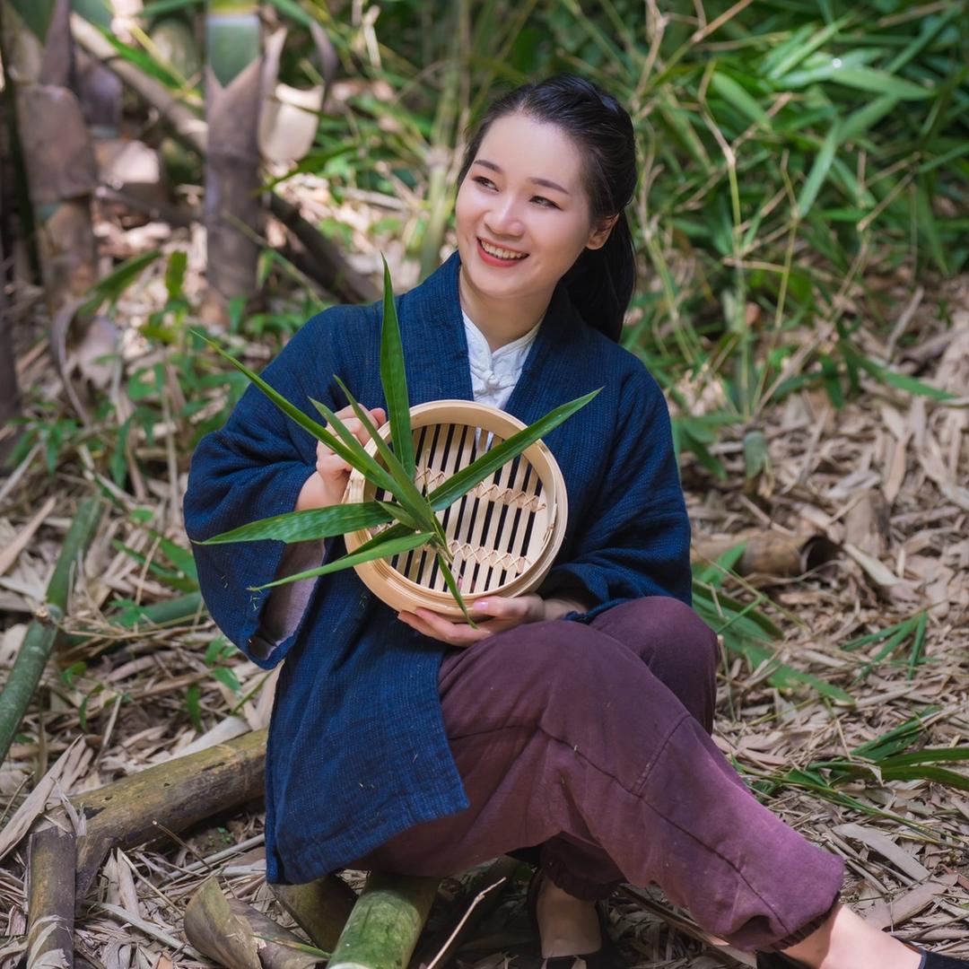 罗定竹编传承人蒸笼姑娘