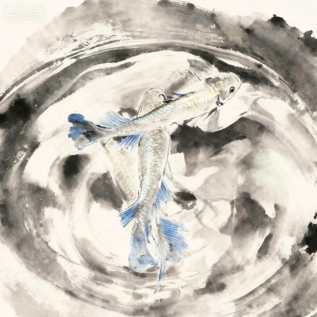 流光鱼影观赏鱼