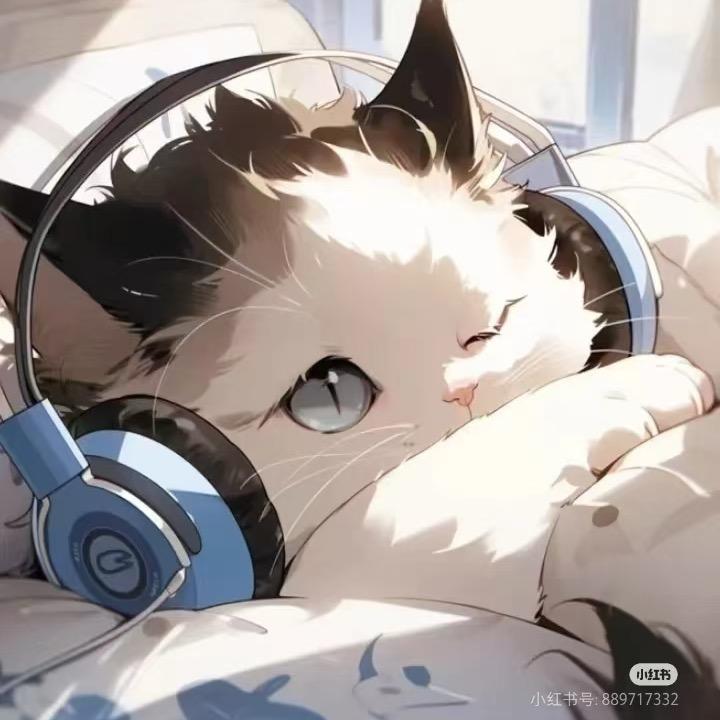 待在暖风中的猫