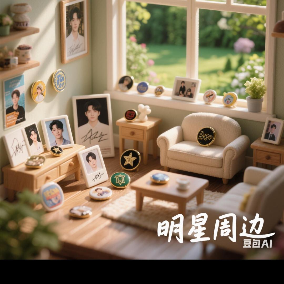 甜味明星周边