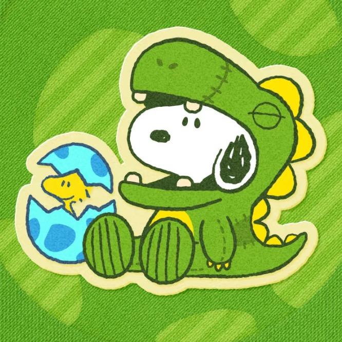 吃狗粮的史努比