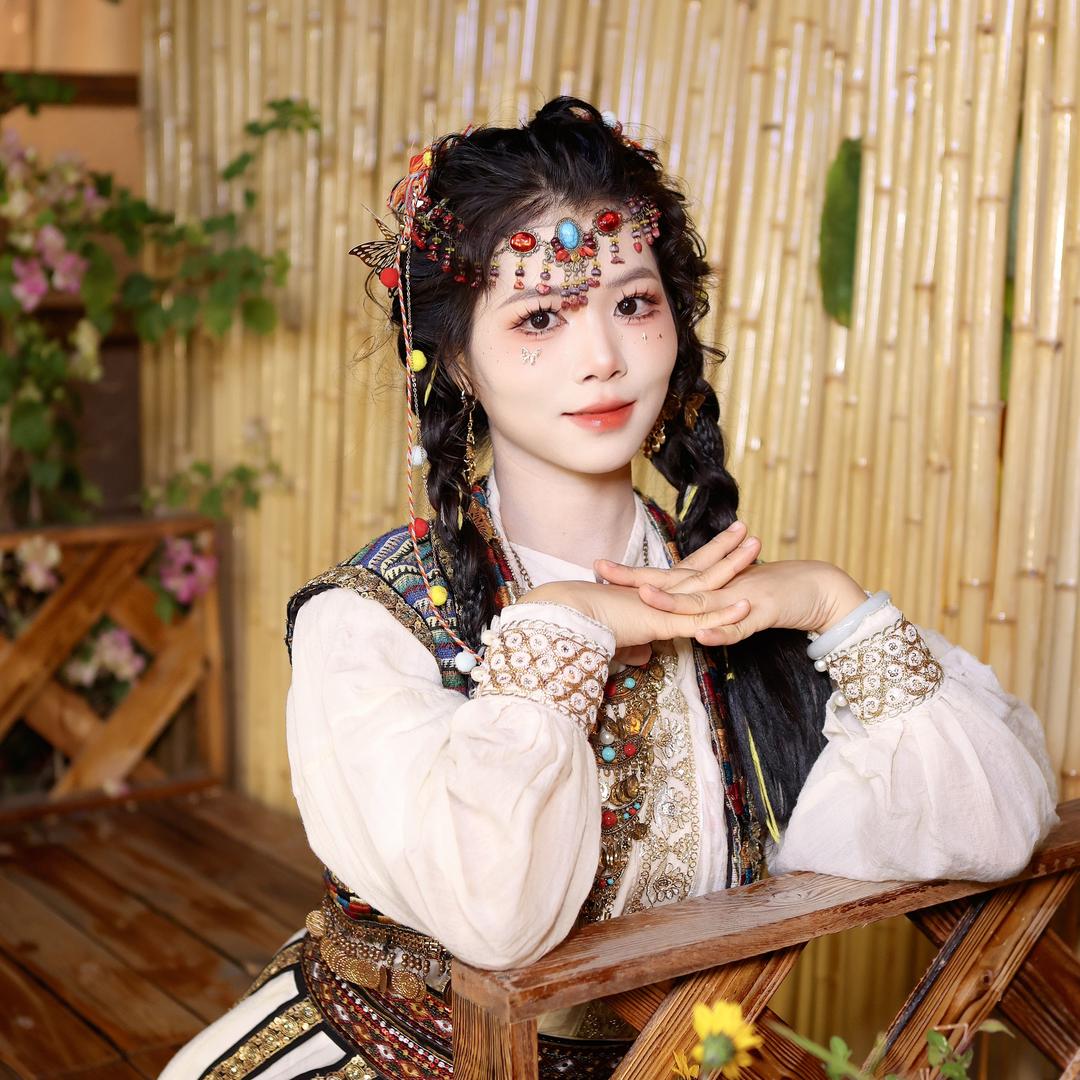 玩科学实验的妈妈