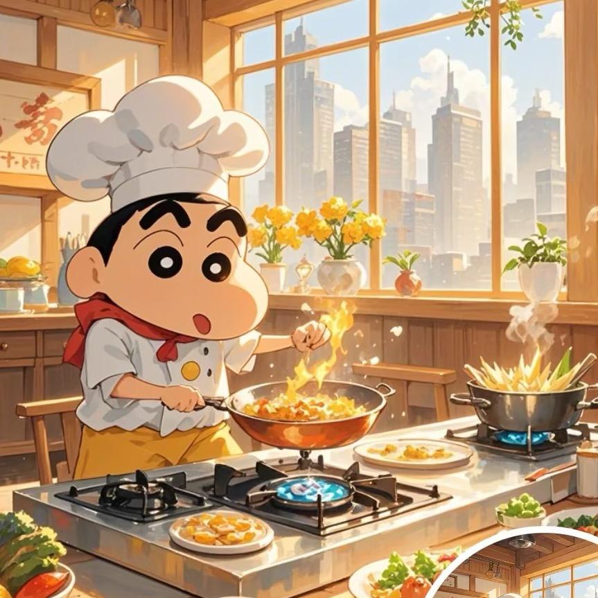 爱做菜的男孩