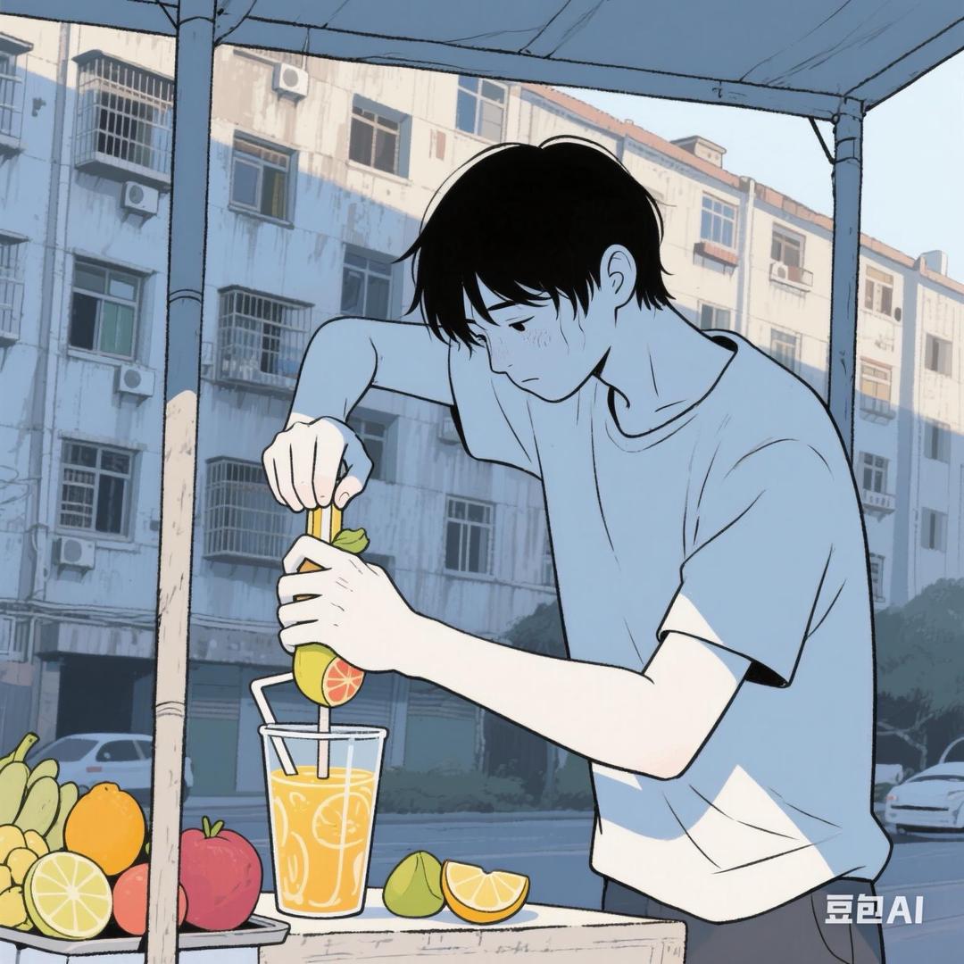 废柴汁摊营业中……