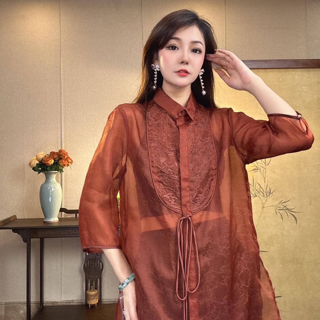 鹿鹿高定真丝女装