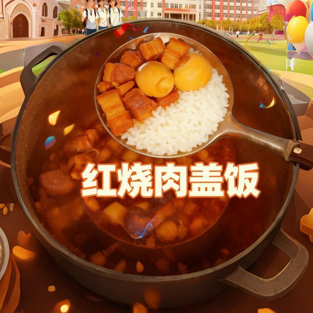 大明子红烧肉盖饭