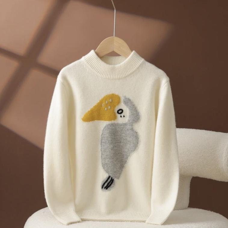 豆丁儿童羊绒衫