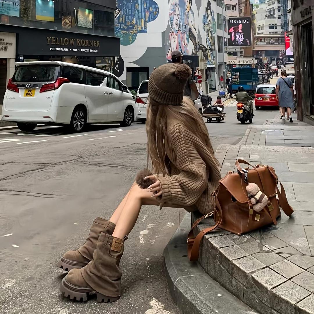 길에 비가 오고 맑고