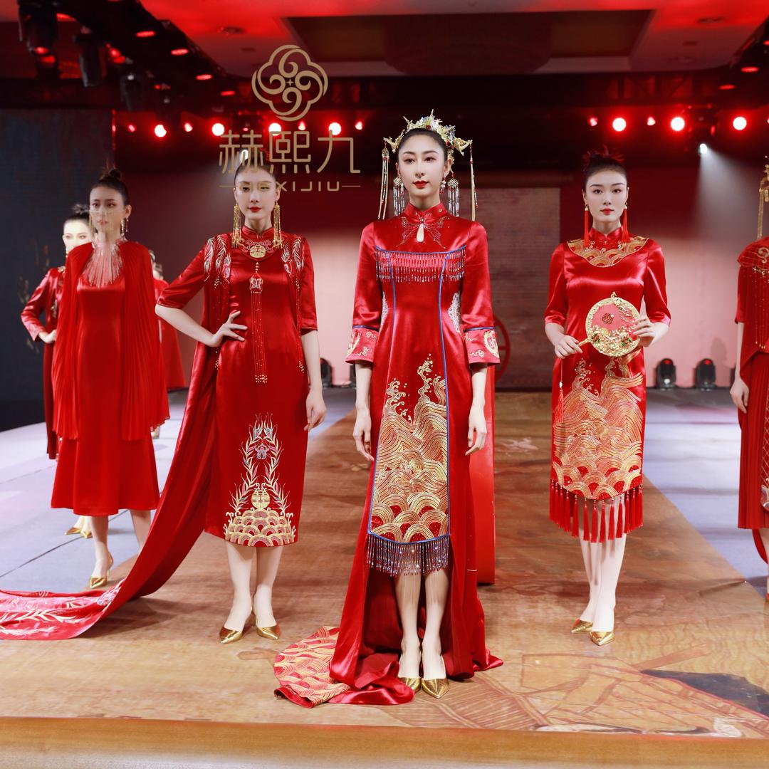 固安永定城赫熙九新中式吉服