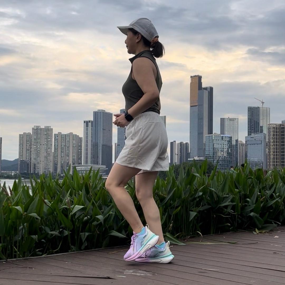 靓妈超慢跑