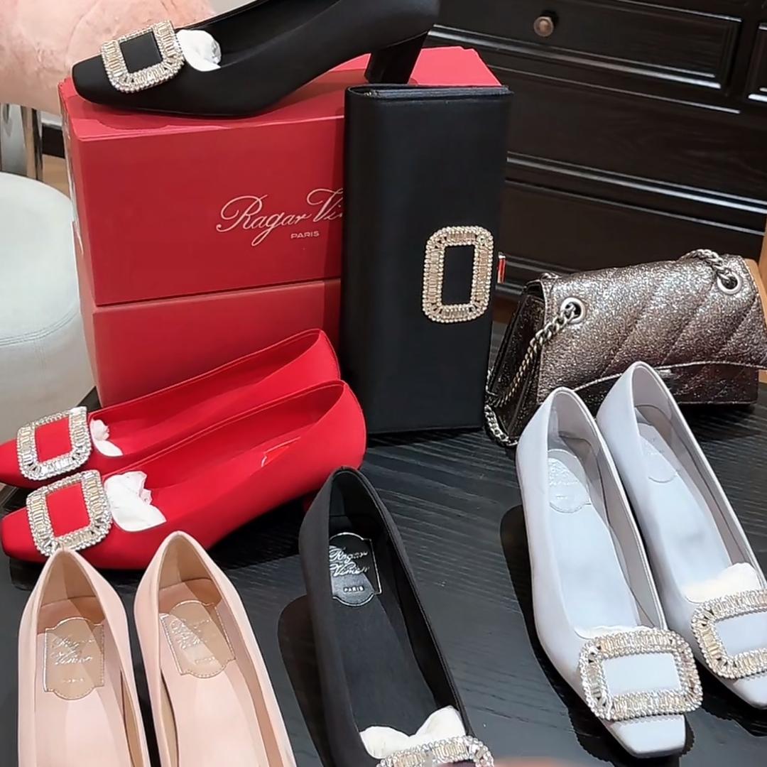 RV手工女鞋