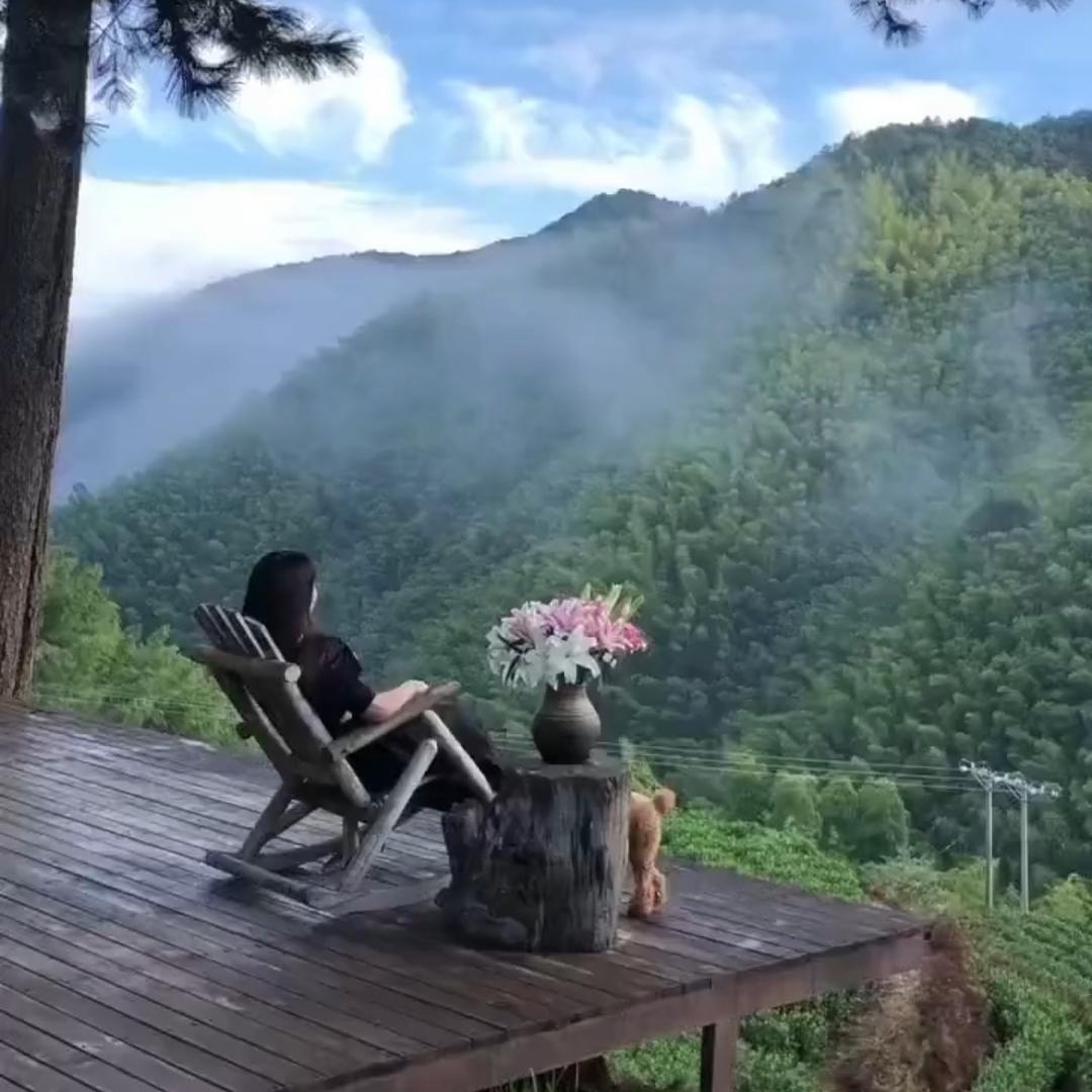 杭州临安龙门秘境（观山听雨……庭院）