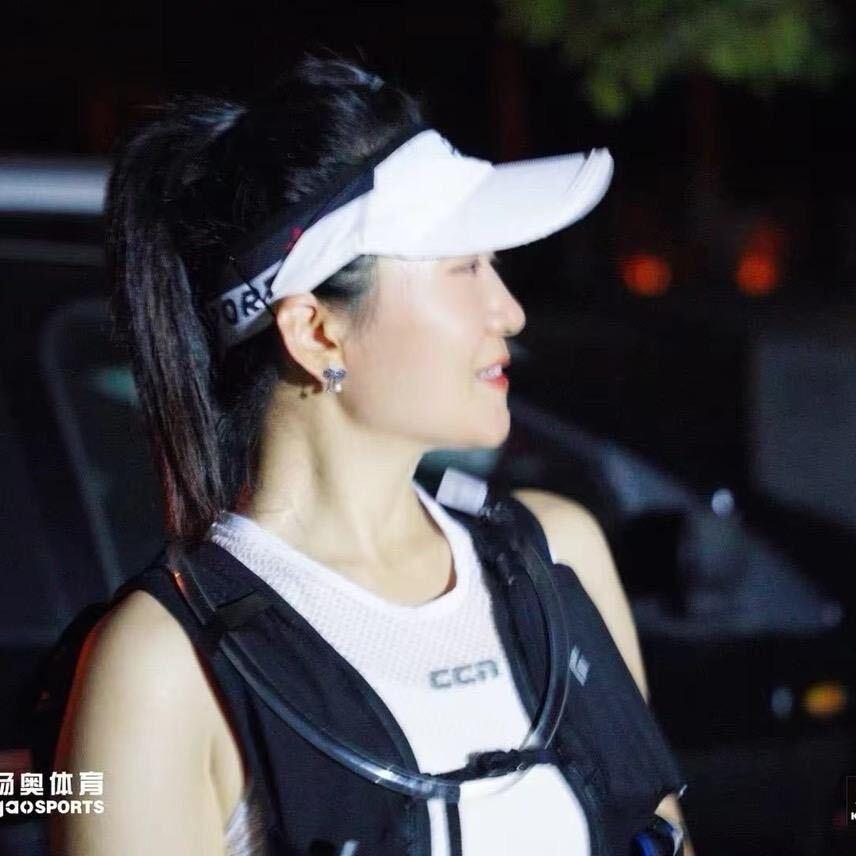 游览在跑步