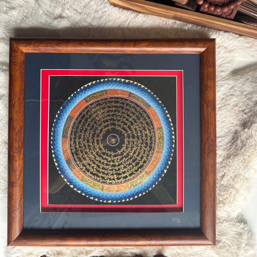 纯手工唐卡吊坠