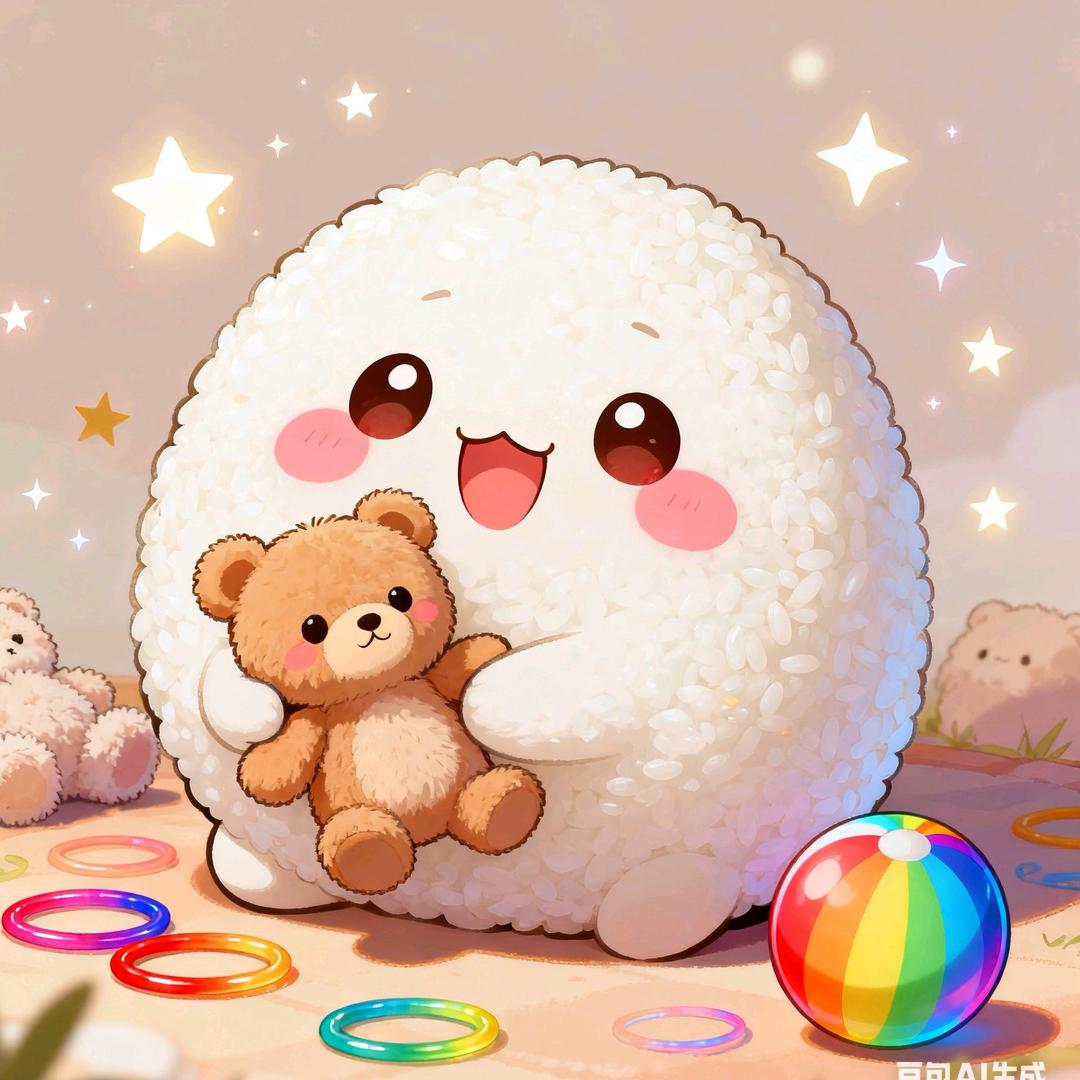 爱玩的糯米团子