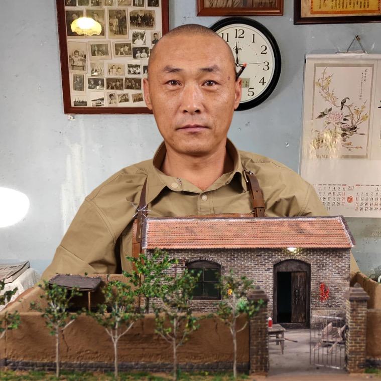 李志勇微缩老家模型