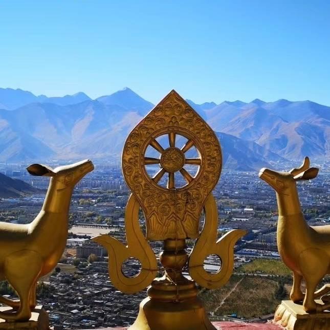 藏式帐篷门帘顶部