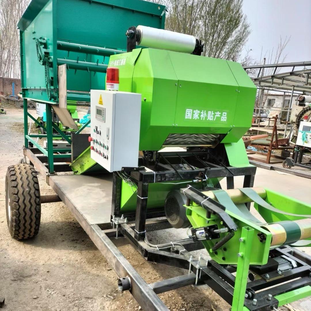 聚冠打捆包膜一体机