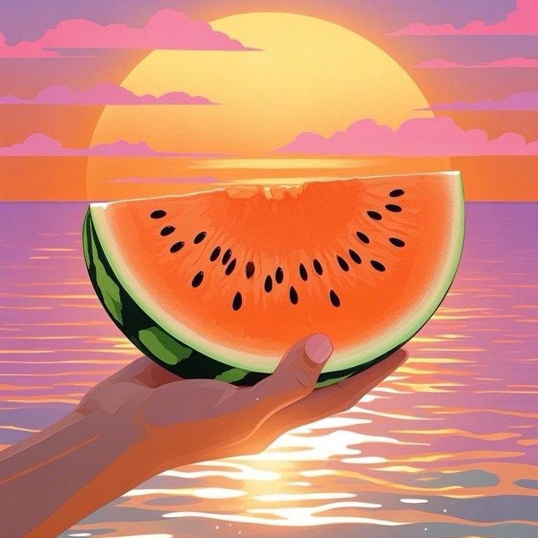 澜沧江边吃瓜人