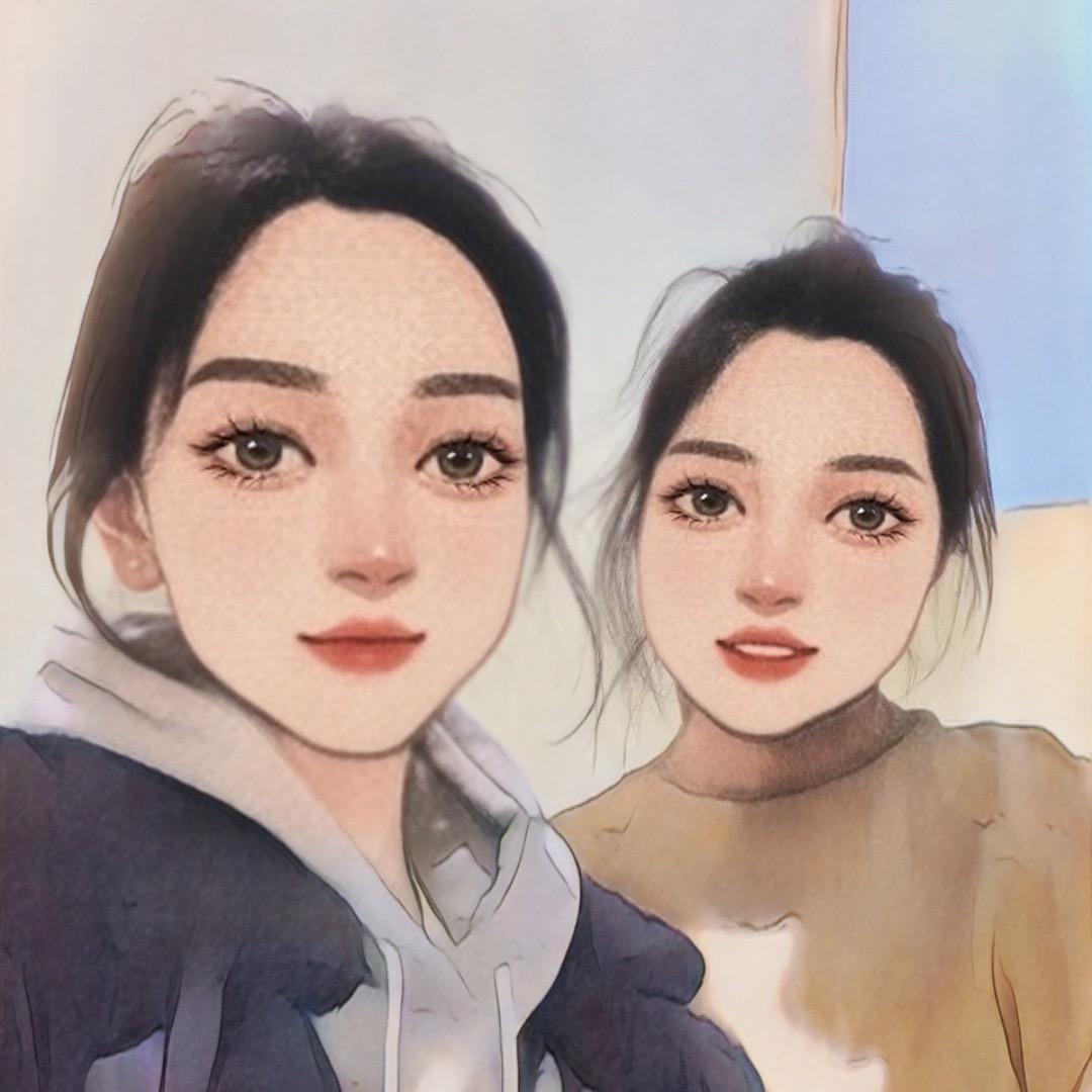 爱美食的两小只