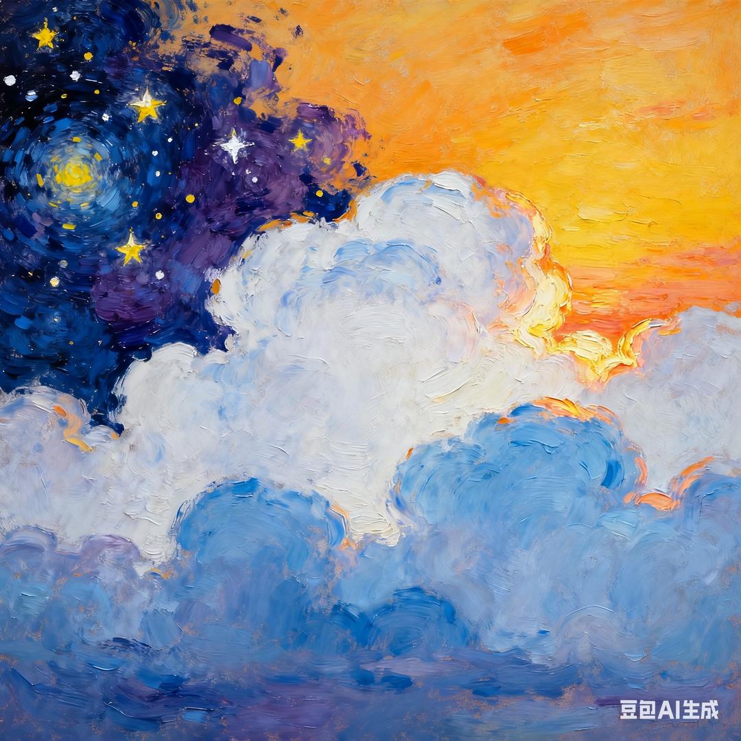 夜观星日看云