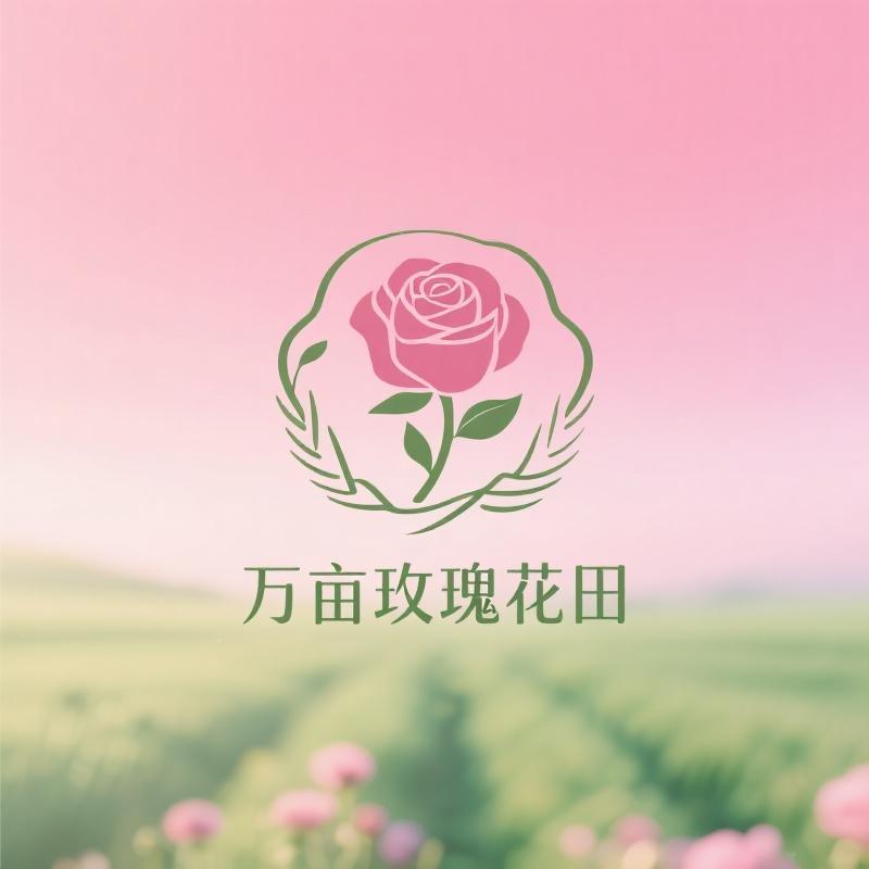 万亩玫瑰花田