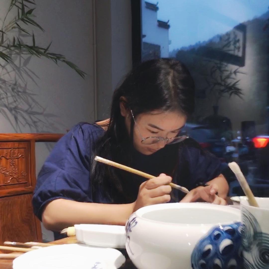 叶子做陶瓷