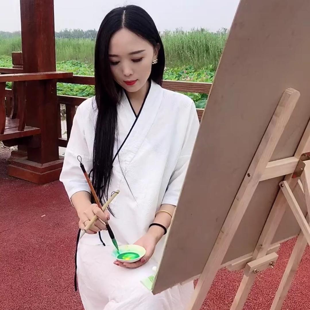 墨源书画工笔国画